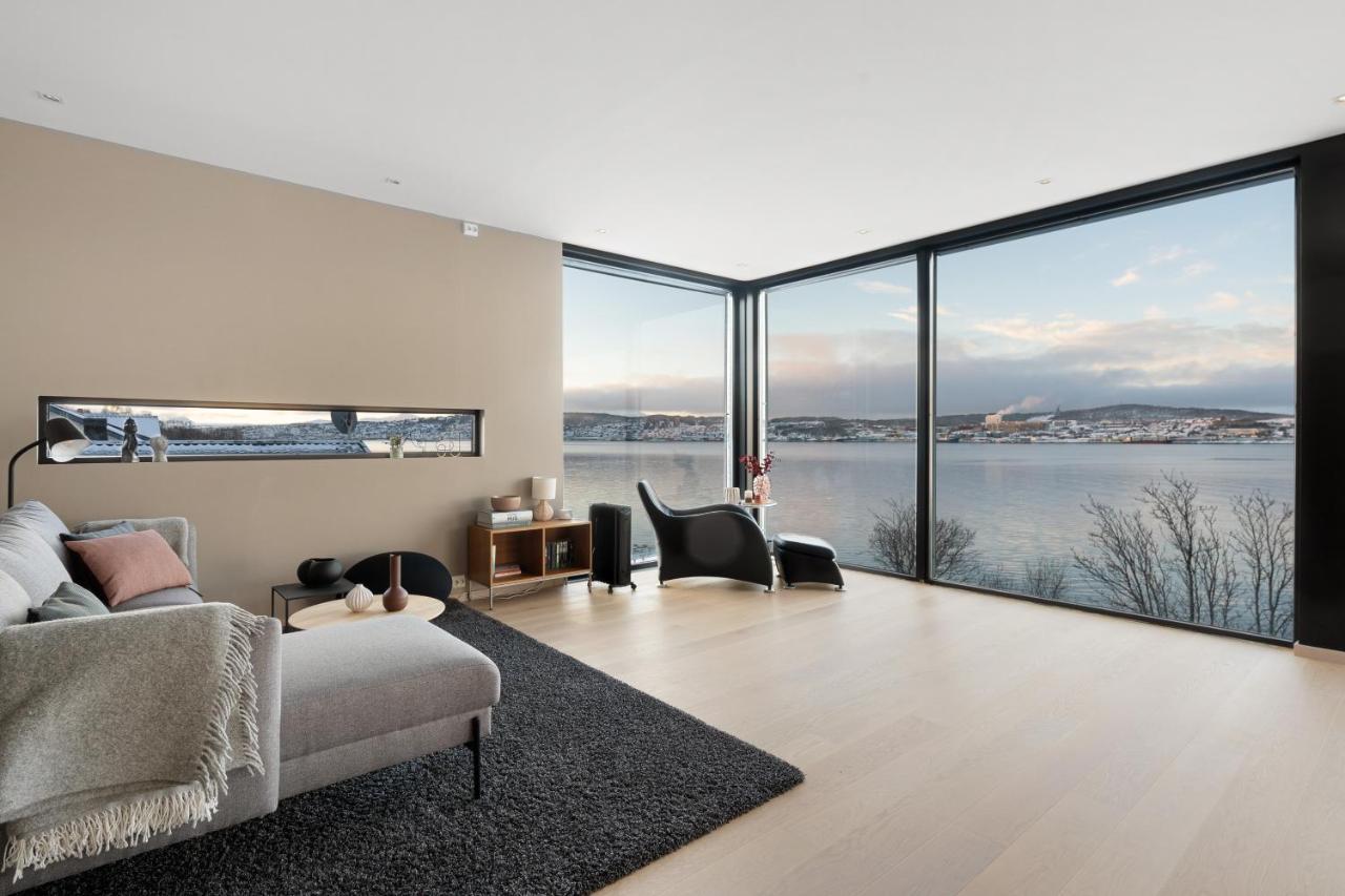 Apartamento Oceanfront Penthouse Duplex Wamazing View! Tromsø Exterior foto