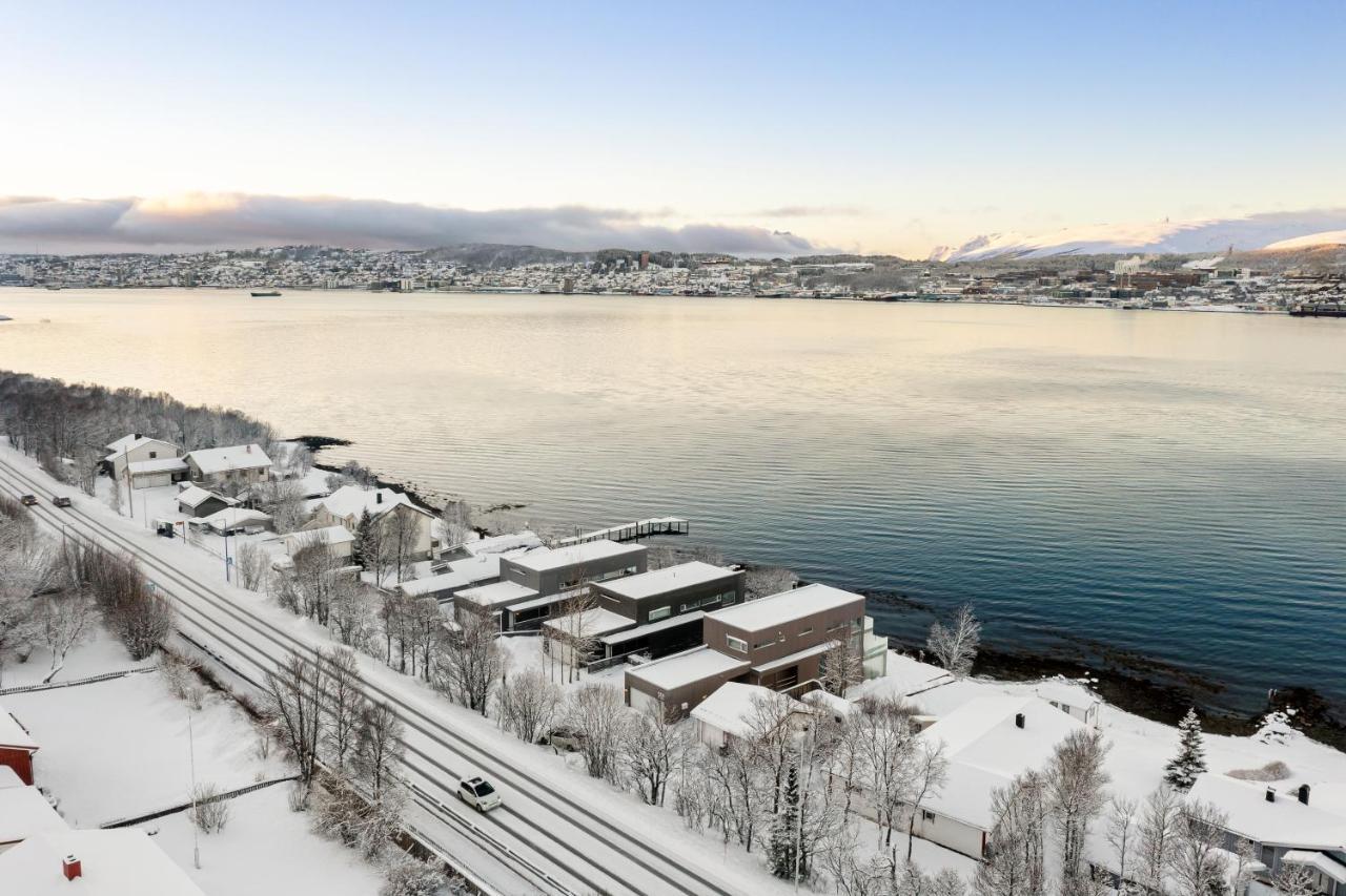 Apartamento Oceanfront Penthouse Duplex Wamazing View! Tromsø Exterior foto