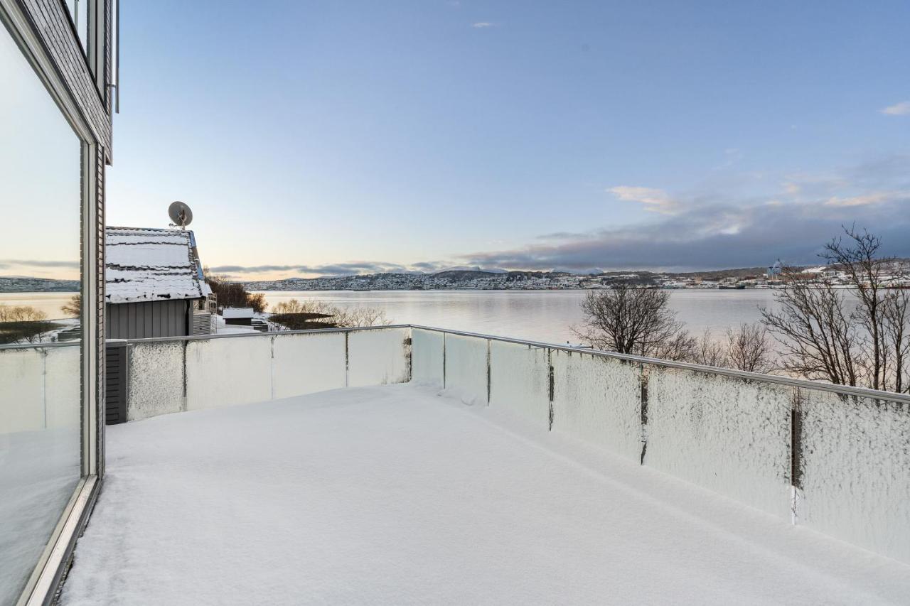 Apartamento Oceanfront Penthouse Duplex Wamazing View! Tromsø Exterior foto